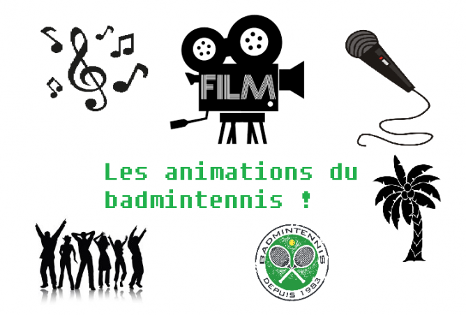 Animations badmintennis