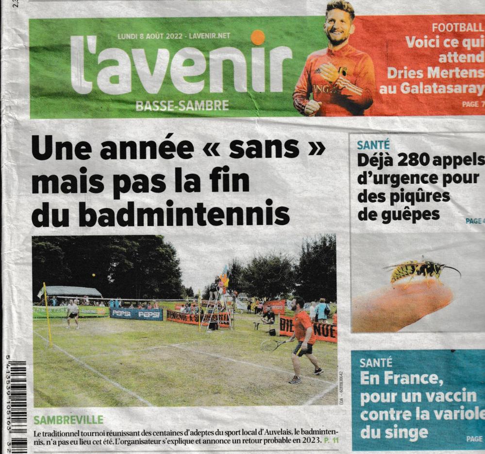 L avenir 11 08 22 titre
