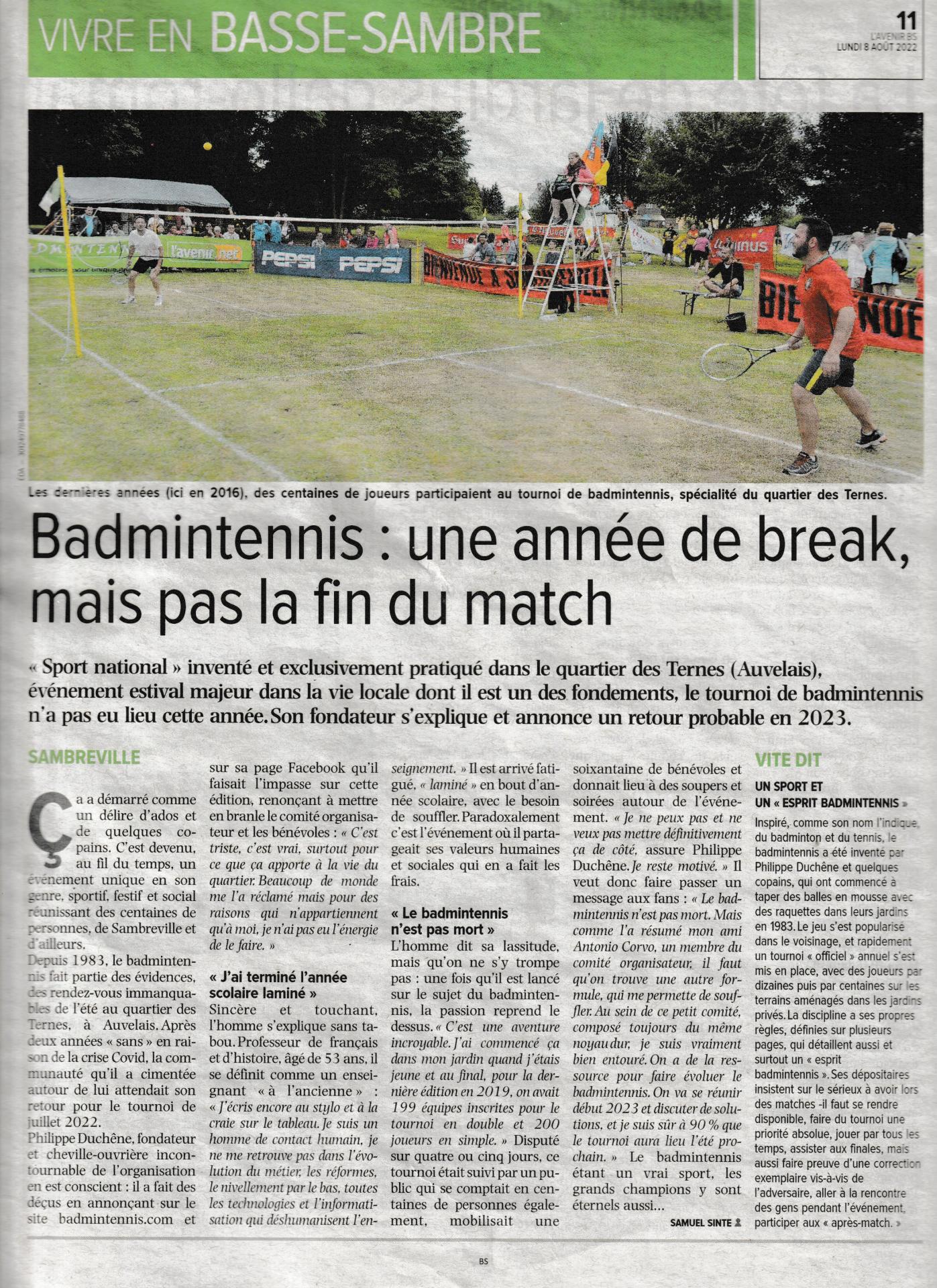 L avenir 11 08 22