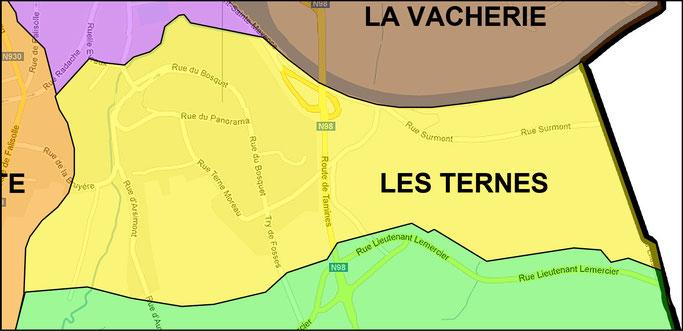 Les ternes